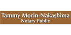 logo Tammy Morin-Nakashima Notary Corporation