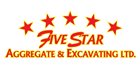 logo Five Star Aggregate & Excavating Ltd