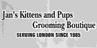 logo Jans Kittens and Pups Grooming Boutique