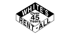 White's Rent-All Inc - Logo