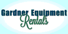Gardner Equipment Rentals - Logo