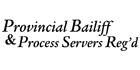 Provincial Bailiff & Process Servers Reg'd - Logo
