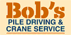 Bob's Pile Driving & Crane Service - Logo